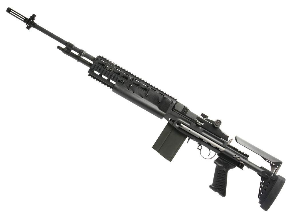 View the G&G HBA-L Airsoft Rifle image at ReplicaAirguns.ca. Detailed design with a 20-inch barrel, metal, and polymer construction.