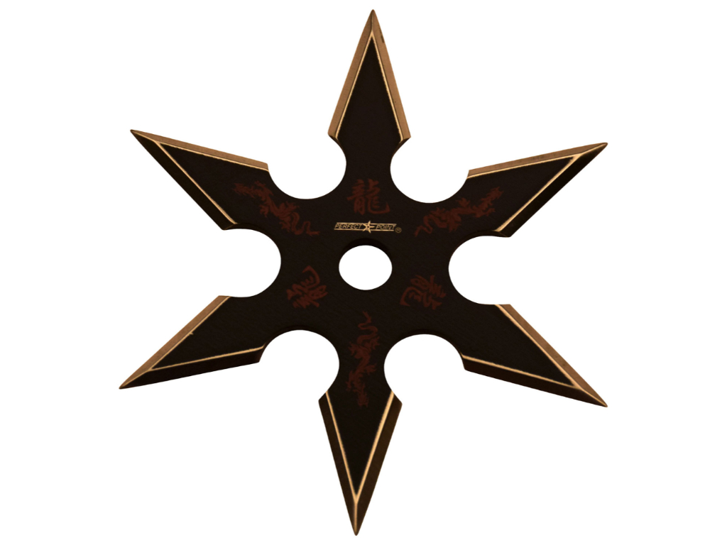 Enhance your throwing skills with the 90-22BCS Throwing Star. Compact and versatile, crafted from 3Cr13 stainless steel with a stylish black dragon design. Precision and durability in one. Available at ReplicaAirguns.ca.