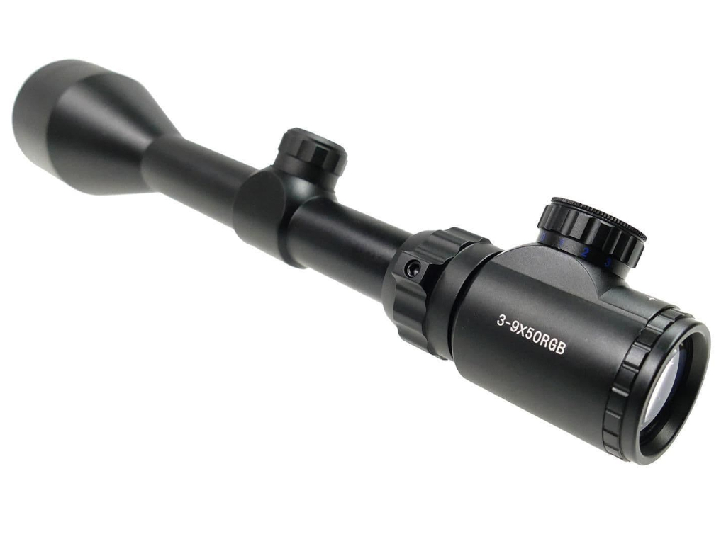 3X-9X Zoom Scope with Objective Blue Coating - 40mm
