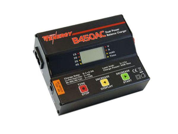 Tenergy B450AC 45W AC/DC Compact Balance Charger for Lead Acid Battery Packs