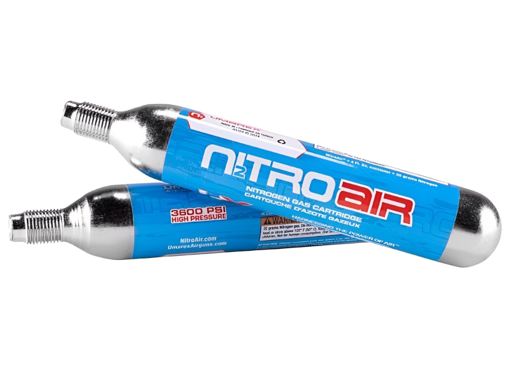 Umarex NitroAir Prefilled 32g Nitrogen Cartridges (Pack of 2)