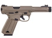 Explore the detailed features and design of the Action Army AAP-01 GBB Airsoft Pistol on ReplicaAirguns.ca. Gas blowback, SAO action, 360 FPS, metal and polymer build. Enhance your airsoft collection with this unique and reliable pistol.