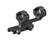 Discover the black anodized 6061 aluminum 1" scope mount featuring twin recoil lugs and a wide contact area. It's designed to be the perfect link between your optic and rifle for optimal performance.