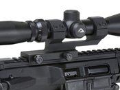 Explore the precision of our 1 inch 1.75 Heigh scope mount - black anodized 6061 aluminum, twin recoil lugs, wide contact area. Perfectly designed for optimal rifle optics performance.