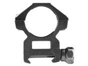 Upgrade your weapon with Aim Sports High Profile 1 Inch Weaver Rings. Wobble-free, weaver base mount with a locking plate. Lightweight aircraft-grade aluminum for perfect balance.