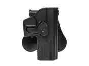 Explore versatility with the Amomax Holster. Compatible with Glock 19/23/32, it adapts to paddle, belt clip, MOLLE, and drop leg platforms. Ideal for daily use, outdoor sports, and tactical shooting.