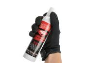 Angel Custom Gearbox Grease Lubricant, a high-performance synthetic aerosol grease for Airsoft internals, with wide applications. Find it at ReplicaAirguns.ca.