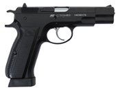 Explore the ASG CZ 75 CO2 Blowback BB Pistol with full metal construction. Semi-auto action, 17-round capacity, and 320fps velocity. Available at ReplicaAirguns.ca.