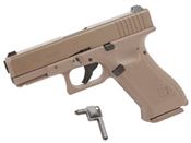 Explore the Umarex Glock 19X CO2 BB Pistol, a licensed replica of the Glock 19X, featuring semi-blowback action, 360 FPS velocity, and a realistic build. Available at ReplicaAirguns.ca!