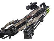 Experience exceptional power with the Bear X Intense crossbow, delivering speeds up to 400 feet per second. Get 3 Bear X TrueX arrows, an illuminated scope, 4-arrow quiver, cocking rope, and rail lube. Order now from ReplicaAirguns.ca!