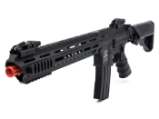 Explore the Barra Black Ops M4 Viper MK5 AEG Airsoft Rifle, a lightweight and affordable option. Semi & Full Auto, 420fps with .12g BBs. Plastic build, adjustable sights, and more. Available at ReplicaAirguns.ca.