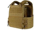 The Condor VANQUISH RS Plate Carrier is a durable, versatile platform with rapid open connectors for emergency removal. Features laser-cut loop MOLLE panel, plate pockets, documentation compartment, adjustable straps, accepts various plate sizes.