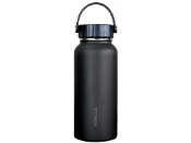 Condor 32 Oz Vacuum Sealed Thermal Bottle - Double-wall insulated, stainless steel. Hot 12 hrs, cold 24 hrs. BPA-free. 32 oz.