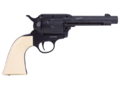 Discover the Crosman CO2 BB Pistol's features like single action, 370 fps velocity, removable grip for CO2, and an easy-load 18-round BB feed at ReplicaAirguns.ca.