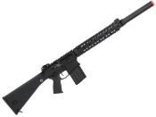 Explore the CYMA SR25 Airsoft AEG Rifle with precision, power, and versatility. Equipped with a metal alloy receiver, free float M-LOK handguard, and TM compatible Ver. 2 gearbox.