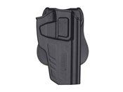 Enhance your gear with the Cytac Holster in black, made from military-grade polymer. Compatible with Beretta 92, 92FS, GSG92, and Girsan Regard MC, this holster is built to endure challenging conditions.