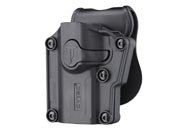 Explore the durable Cytac Universal Holster, adjustable for 60 pistols. Choose from 7 carrying options. Secure your firearms with versatility and style.