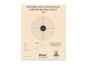 Official NRA 5-meter BB gun targets on 6.75"x5.38" tagboard. 50 targets per pack for improving marksmanship.