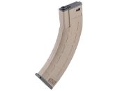 Upgrade your AR platform with the unique EMG M4-AK300 Curved Airsoft AEG Magazine. Featuring aggressive styling, high-strength polymer construction, and a 300rd capacity. Buy now on ReplicaAirguns.ca.