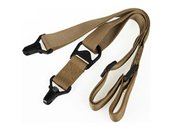 1 Or 2 Point Nylon Tactical Tan Sling