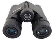 8x25 Black Binoculars