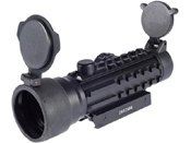 2x42 Tri-Rail Red and Green Dot Scope