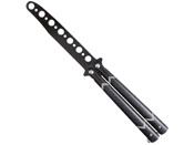 Safely practice butterfly flip tricks with our Gear Stock Butterfly Knife Trainer. Full-metal construction for realistic weight and feel. Blunted edge for injury-free training.