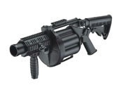 Explore the tactical prowess of the ICS MGL Revolver Grenade Launcher. With a 6-grenade cylinder, lightweight design, and retractable LE stock, it's the ultimate choice for offensive and defensive firepower.