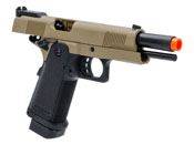 Upgrade your game with the 1911 Airsoft Pistol. Full metal, matte tan finish, combat sights, ambidextrous safety, 20mm accessory rail. Buy now at ReplicaAirguns.ca for top-notch quality.