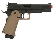 Upgrade your game with the 1911 Airsoft Pistol. Full metal, matte tan finish, combat sights, ambidextrous safety, 20mm accessory rail. Buy now at ReplicaAirguns.ca for top-notch quality.