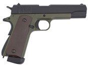 Immerse yourself in the realism of the KJ Works M1911 Full Metal Blowback Airsoft Pistol. Crafted with precision, this 6mm airsoft pistol replicates the iconic Colt 1911 A1, offering a short, crisp, single-action trigger and robust blowback operation