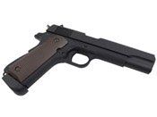 Immerse yourself in the realism of the KJ Works M1911 Full Metal Blowback Airsoft Pistol. Crafted with precision, this 6mm airsoft pistol replicates the iconic Colt 1911 A1, offering a short, crisp, single-action trigger and robust blowback operation