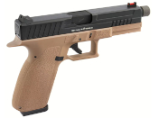 Explore the KJ Works KP-13 CO2 Blowback Airsoft Pistol. Metal and polymer construction, 24-round magazine, and claimed 366+ FPS. Buy CO2, Green Gas, and magazines at ReplicaAirguns.ca.