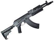 Explore realism with the LCT Airsoft TK104 Electric Rifle. Full metal, retractable stock, 4-sided railed handguard. Realistic takedown, adjustable hop-up, 130-round mag. Batteries not included. Buy now!