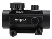 Upgrade your aiming capabilities with the Red/Green Dot Sight. This 1X magnification sight features a 30mm objective, quick-release weaver mount, and dual illumination for day and night operations.