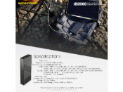 Nitecore Ultra Light Weight  Multi-Port 20000mAh Power Bank