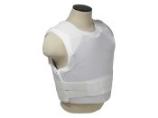 Stay discreetly protected with the Concealed Carrier Vest in White XL from ReplicaAirguns.ca. Includes two Level IIIA Ballistic panels for reliable defense. Order now!