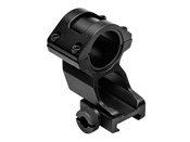 Ncstar Optic Mount for 30mm/1 inch Scopes. Achieve optimal eye relief and additional rail space. Robust construction for a secure and reliable firearm setup.