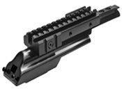 Upgrade your AK-47 with NcStar Tri-Rail Mount and Receiver Cover. Three rails for optics and accessories, adjustable fit, and solid construction. Buy now for enhanced versatility.