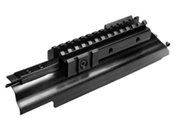 Upgrade your AK-47 with NcStar Tri-Rail Mount and Receiver Cover. Three rails for optics and accessories, adjustable fit, and solid construction. Buy now for enhanced versatility.