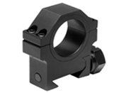 Enhance your optics setup with Ncstar's 30mm Heavy Duty Weaver Rings in black. These rings, including 1" inserts and 0.9" optic height, offer easy installation on Weaver and Picatinny type rails for a reliable and sturdy platform.
