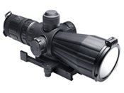 Ncstar SRT Series 3-9X42 Rubber Compact With Red Laser Rifle Scope