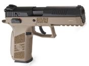 Explore the KJ Works CZ P-09 GBB Airsoft Pistol at ReplicaAirguns.ca. Durable metal & polymer construction, 25-round capacity, and realistic 376 FPS. Buy CO2, Green Gas, and magazines.