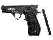 Explore the Swiss Arms 4.5mm BB Pistol at ReplicaAirguns.ca. Durable full metal construction, semi-auto firing, and detachable 20-round magazine. CO2 cartridges not included.
