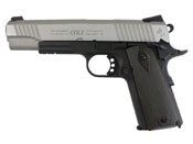 Experience the power of the Colt 1911 Rail Gun CO2 Airsoft Pistol with full metal construction. Visit ReplicaAirguns.ca for quality airsoft firearms.
