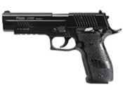 Discover the realism of the Cybergun Sig Sauer P226 X-Five BB Pistol, a full metal replica with a firm blowback action. Get yours now at ReplicaAirguns.ca.