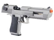 Experience raw power with the Desert Eagle Airsoft Pistol. Heavy-weight alloy slide, licensed by Magnum Research / Cybergun. Realistic disassembly, CO2 powered, and full-auto mode. Available at ReplicaAirguns.ca.