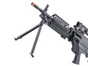 Explore the FN M249 LMG Lightweight Machine Gun, born out of necessity for mobility and firepower. Fully licensed by FN Herstal. Lightweight design, compatible with A&K components. Ideal for airsoft enthusiasts. Get it at ReplicaAirguns.ca.