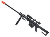 Airsoft 6mmProShop Barrett Licensed M82A1 Bolt Action Powered Sniper Rifle 