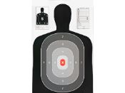 Enhance marksmanship with our High-Contrast Silhouette Targets. 23" X 35", pack of 5, scoring table, brilliant white paper. Ideal for training. Get yours now!